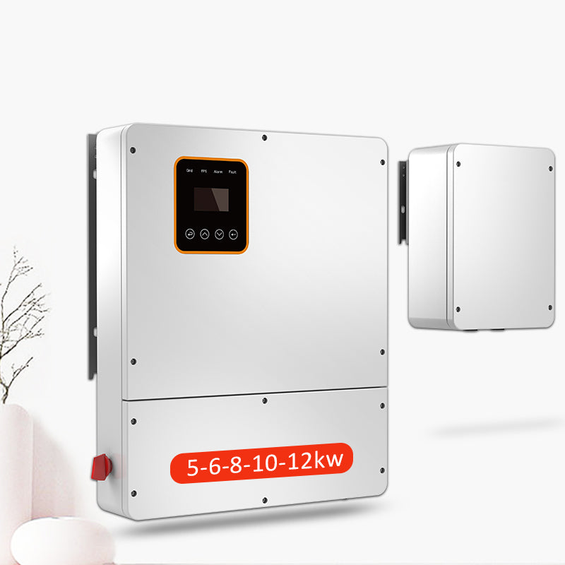 6/8/10/12kw Parallel Hybrid Off Grid Grid Tie Inverter split phase Inverter 120 240v Solar Inverter