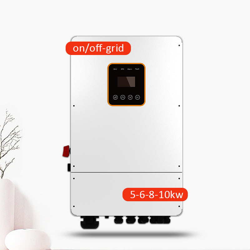 5/6/8/10kw Off Grid Grid Tie Inverter 48v split phase120 240v Solar Hybrid Parallel Solar Inverter
