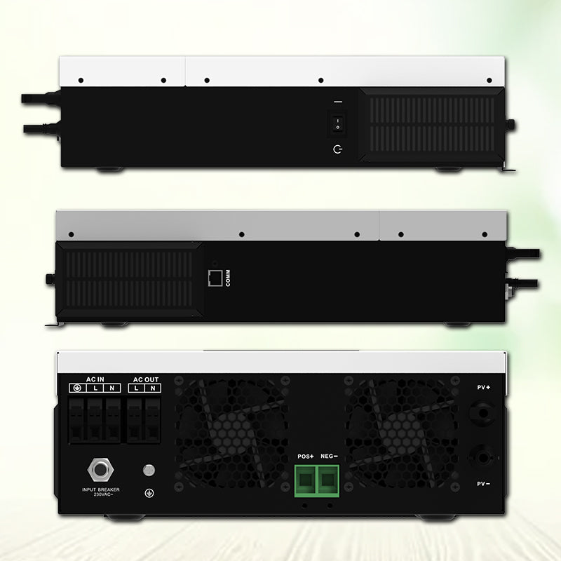 Mppt Hybrid Solar Inverter 3.6kw 6.2kw DC to AC Off Grid Grid-tied Inverters with DC 24V 48V Battery Inverter