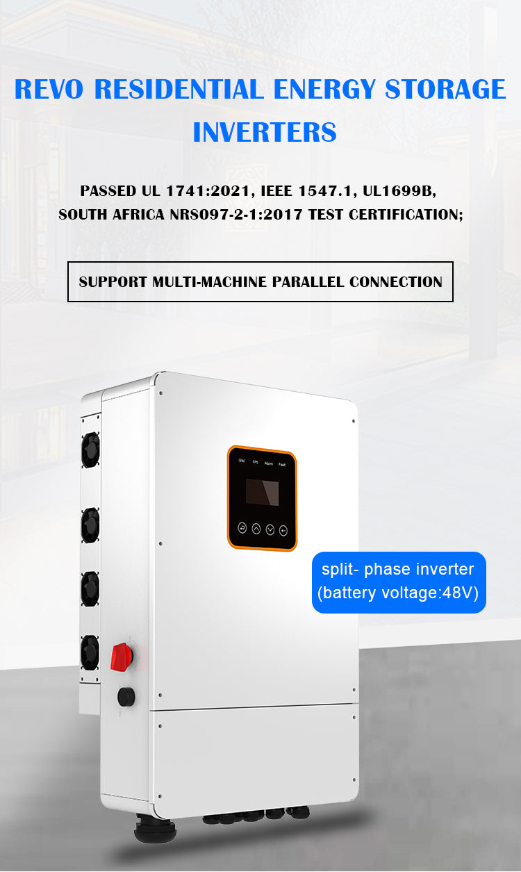 5/6/8/10kw Off Grid Grid Tie Inverter 48v split phase120 240v Solar Hybrid Parallel Solar Inverter
