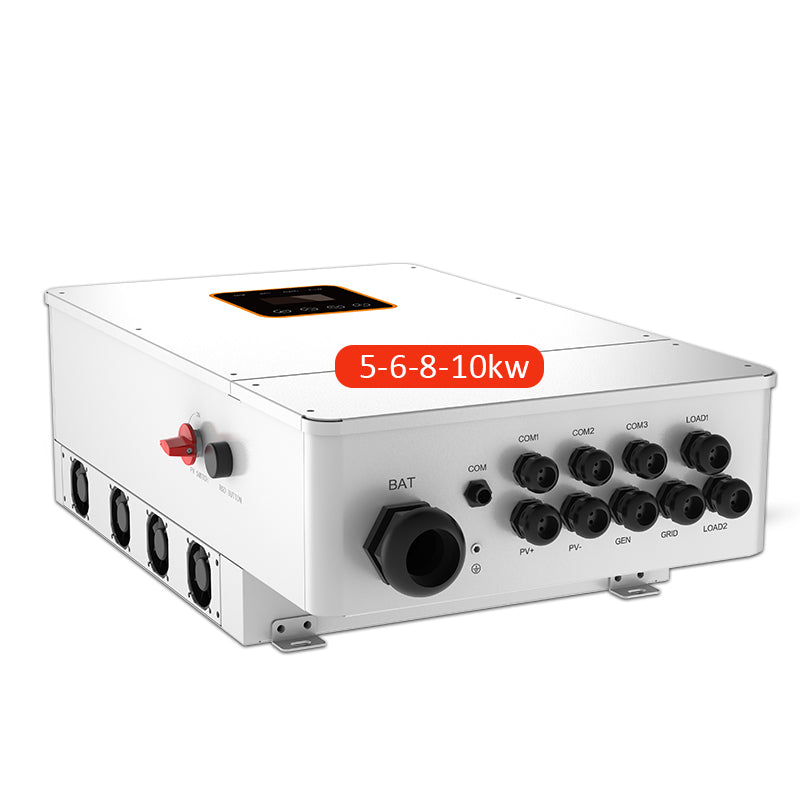 5/6/8/10kw Off Grid Grid Tie Inverter 48v split phase120 240v Solar Hybrid Parallel Solar Inverter