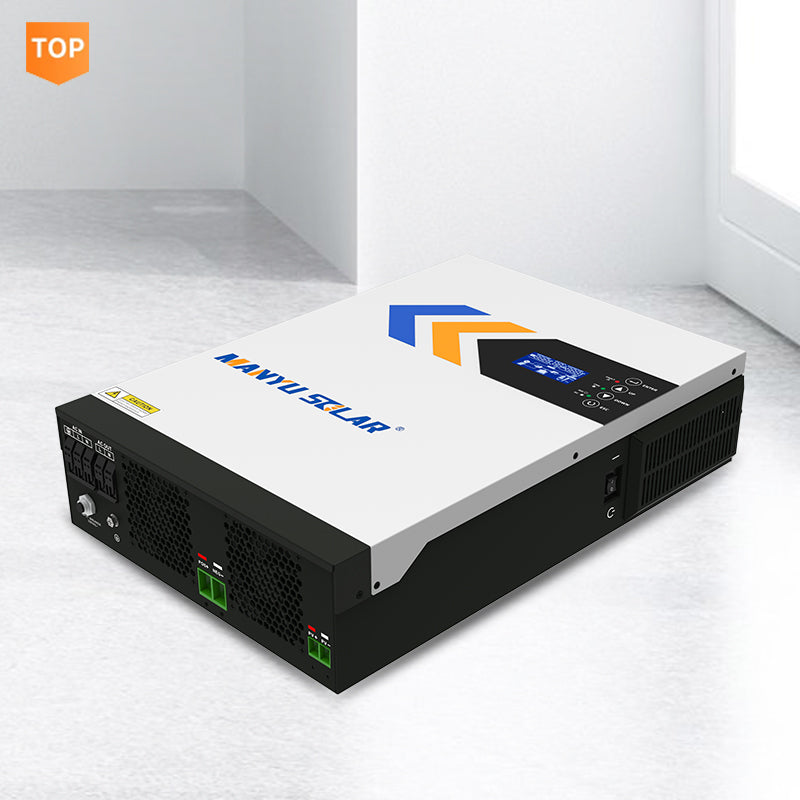 3.5kw 24v 5.5kw 48voff grid hybrid solar inverter 100A mppt charge controller solar inverter without battery