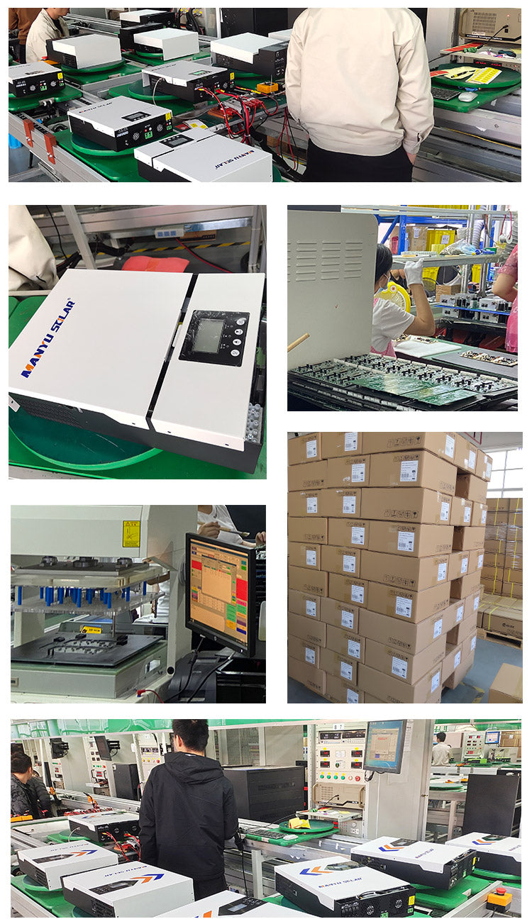 1.5kw 2.4kw 24v 48v High Frequency Off Grid Solar Inverter Pure Sine Wave Mpp Solar Inverter Hybrid