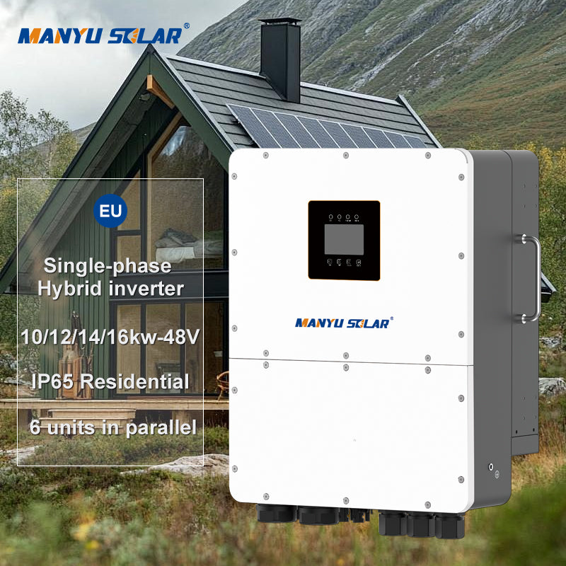 10 12 14 16 KW Hybrid Solar Inverter on Grid Hybrid ESS Solution Residential and Commercial Solar Power Solar Inverter